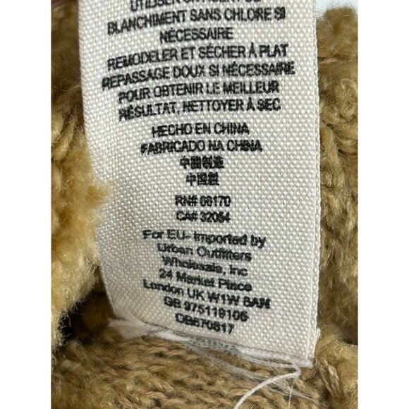 Free People Women's XS Oversized Hooded Sweater Jacket Long Coat Cardigan - Picture 16 of 16